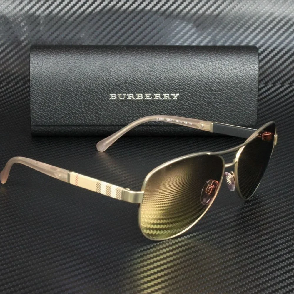 Burberry Rose Gold 59mm Women's Sunglasses - Picture 3 of 3